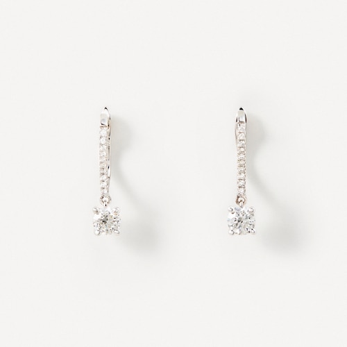 Short Earrings in white gold with diamonds TOUS ATELIER