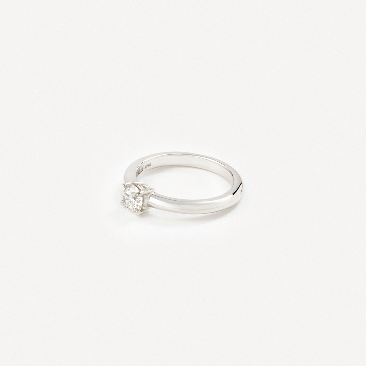 Solitaire ring in white gold with diamond TOUS ATELIER