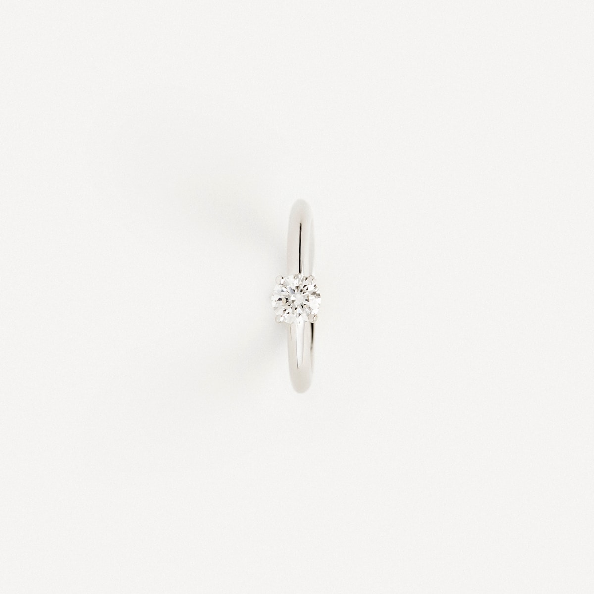 Solitaire ring in white gold with diamond TOUS ATELIER