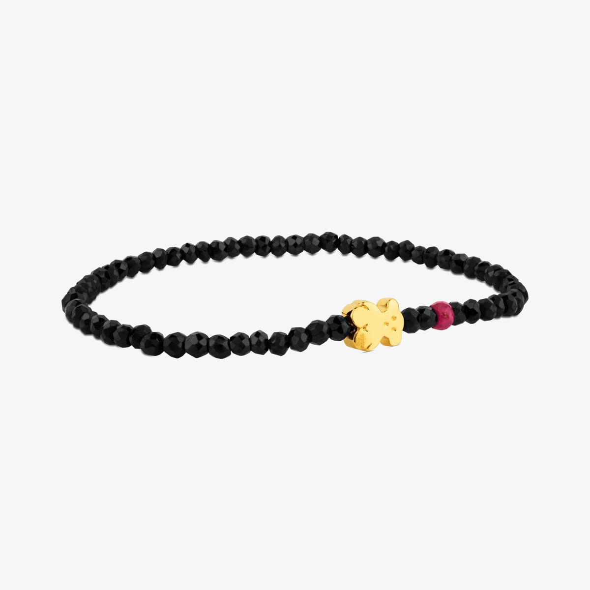 Tous - Pulsera De Oro Con Espinelas Y Rubí Tratado Sweet Dolls - Negro