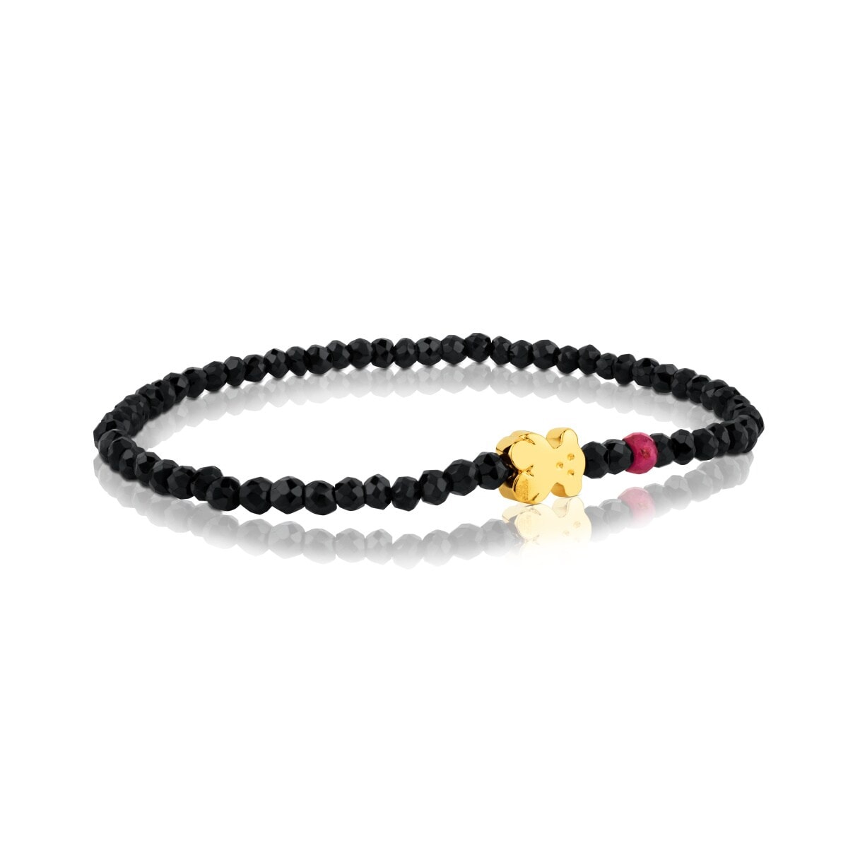 Gold Sweet Dolls Bracelet with rubies