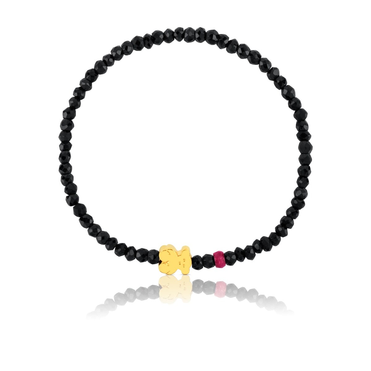 Gold Sweet Dolls Bracelet with rubies