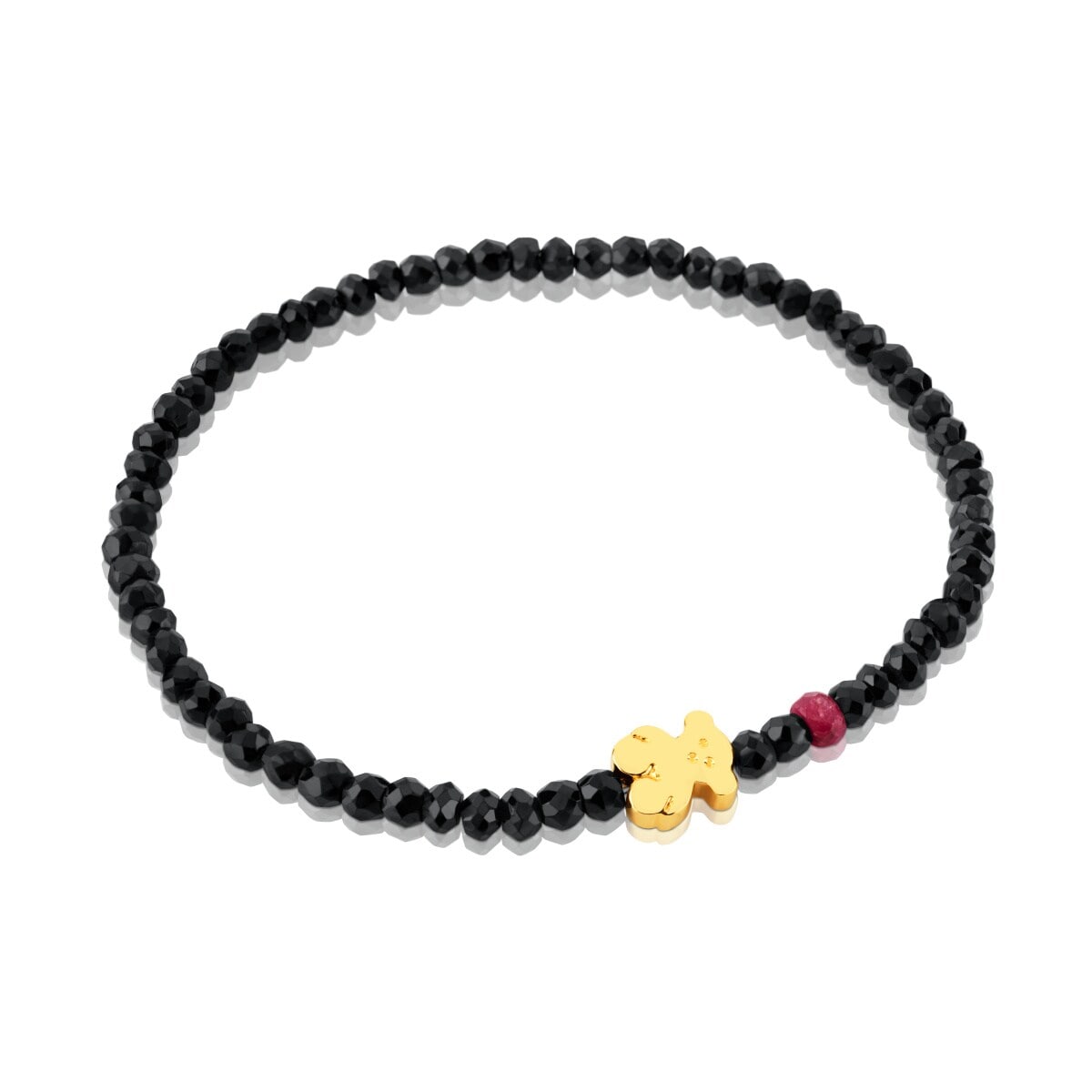 Gold Sweet Dolls Bracelet with rubies