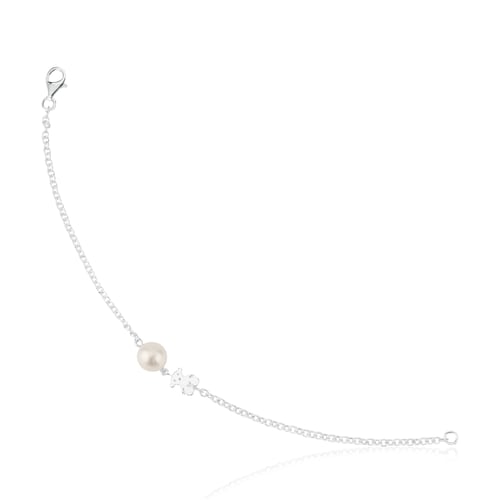 Pulsera de plata con perla cultivada Sweet Dolls