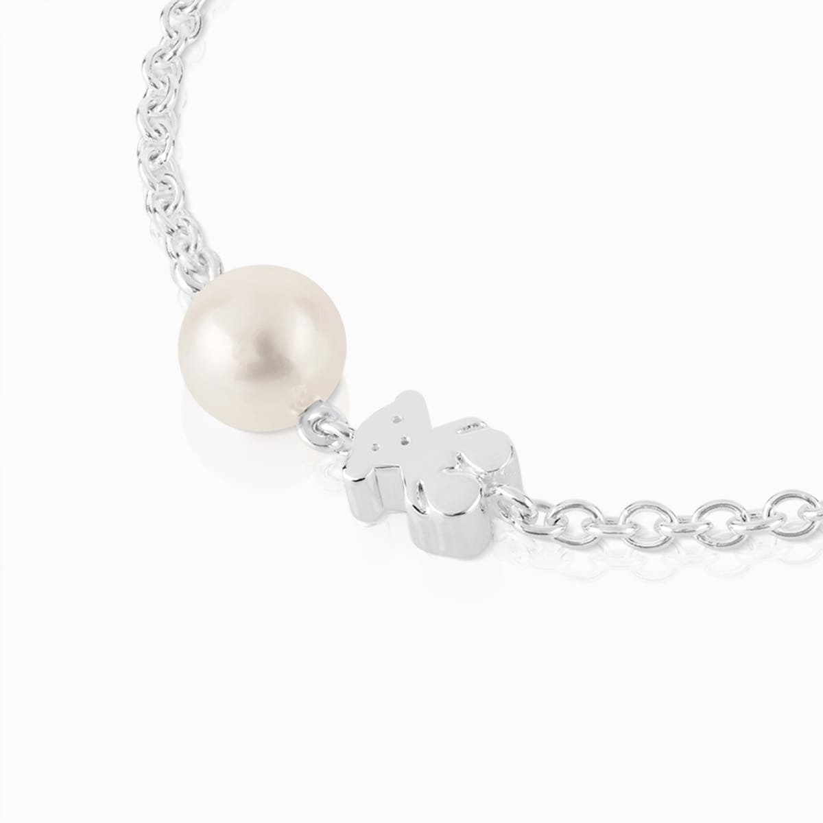 Pulsera de plata con perla cultivada Sweet Dolls image number 2