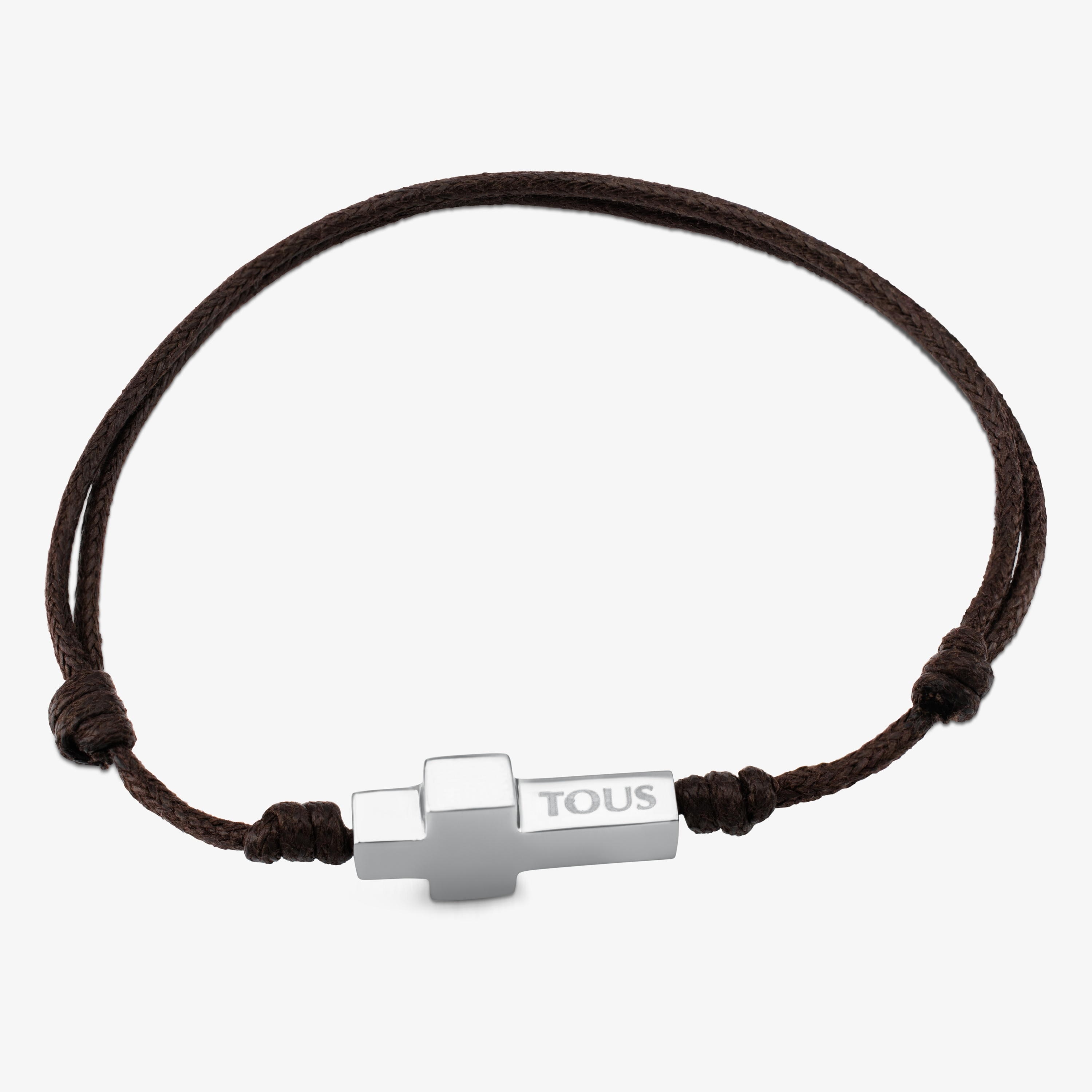 Steel TOUS Cruz Bracelet