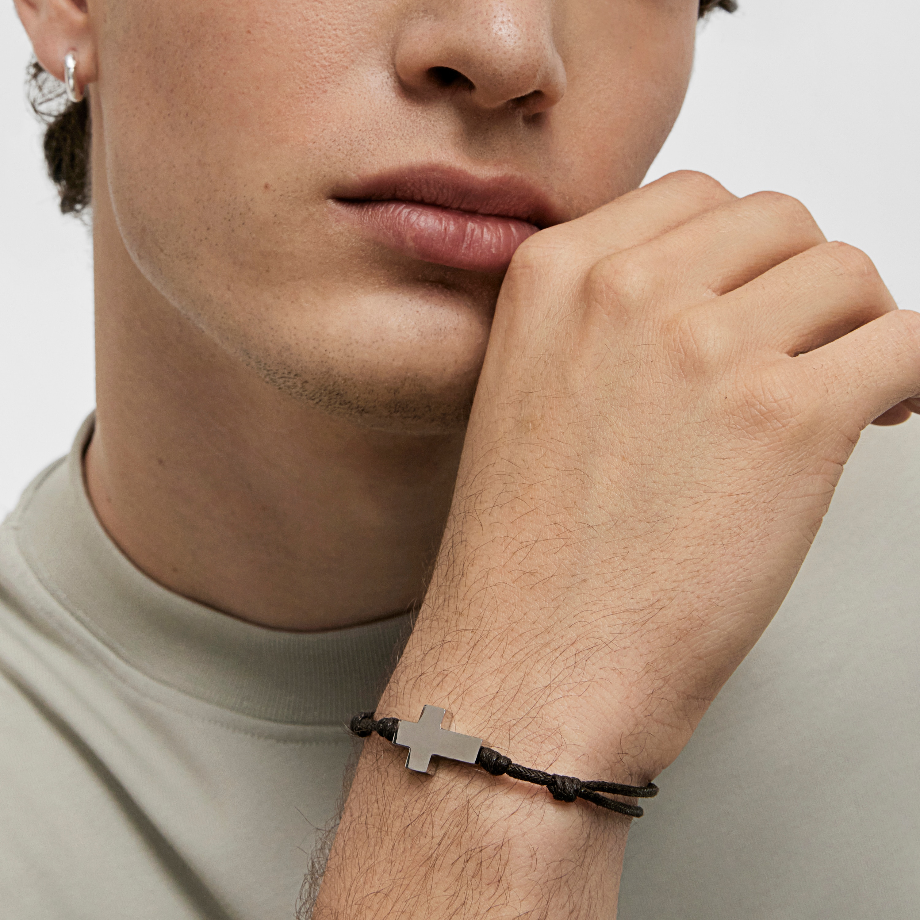 Steel TOUS Cruz Bracelet