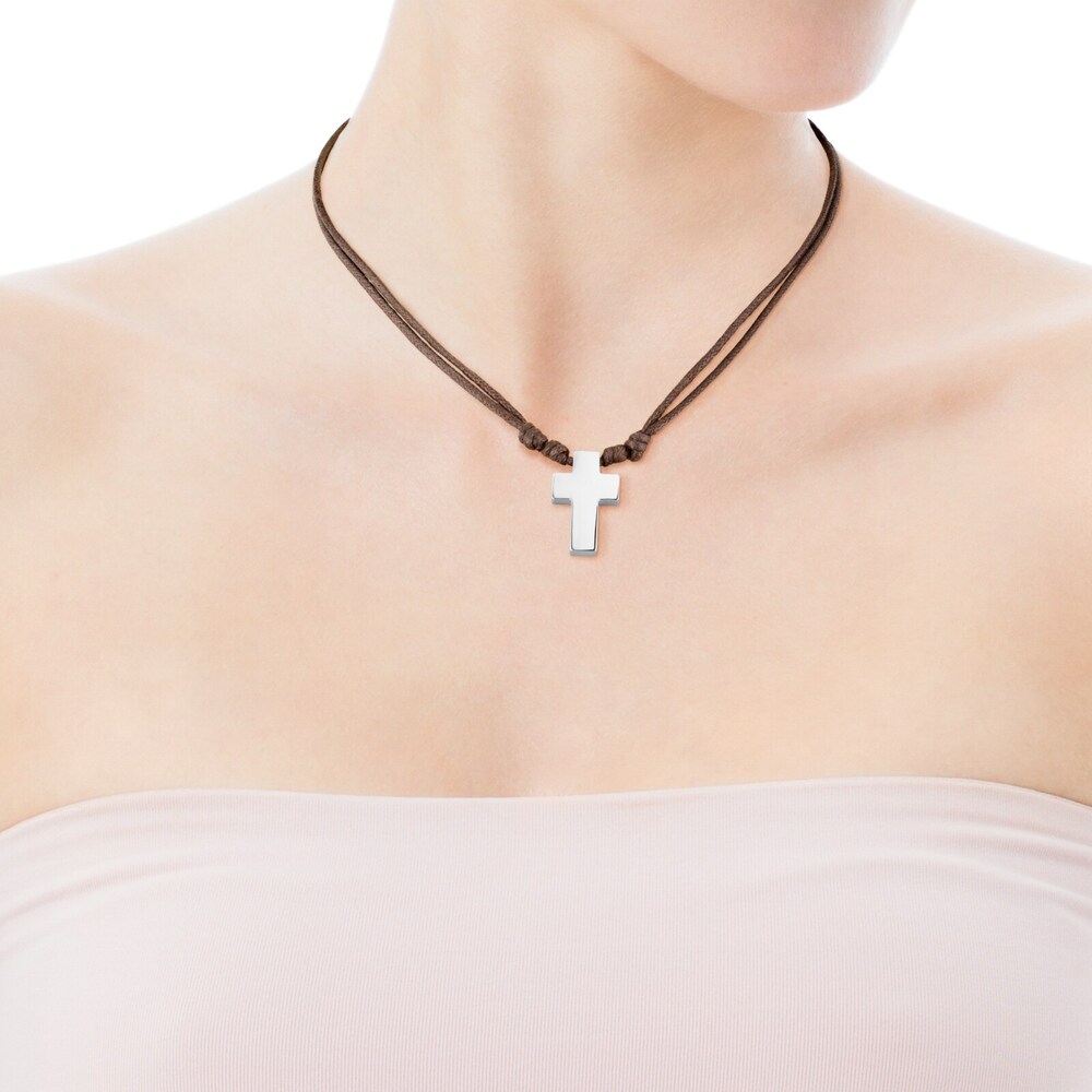 Steel TOUS Cruz Choker