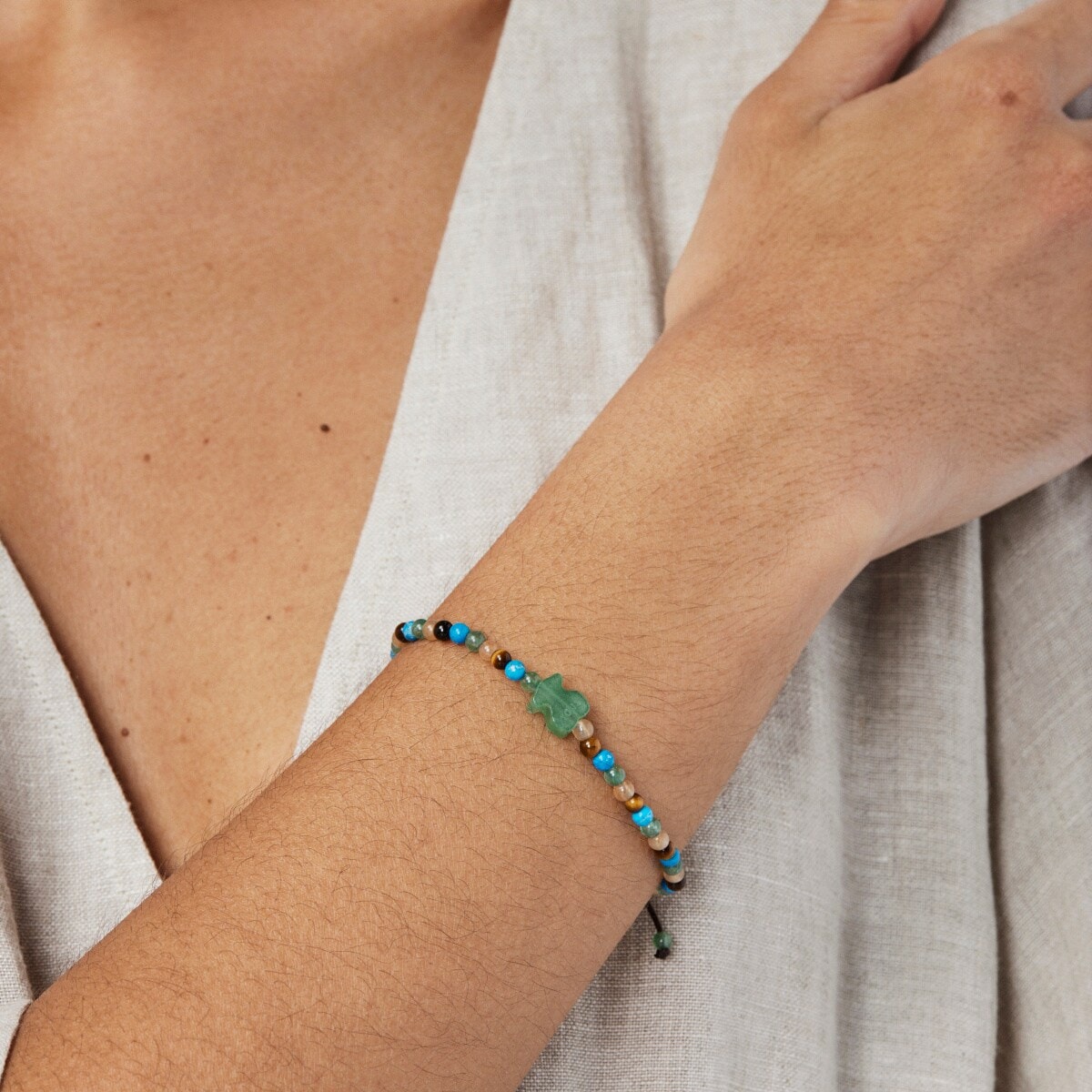 Tibet Bracelet with Gemstones