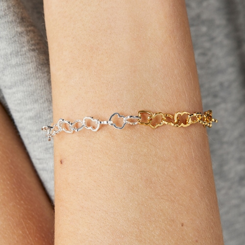 Pulsera bicolor motivo oso TOUS Carrusel