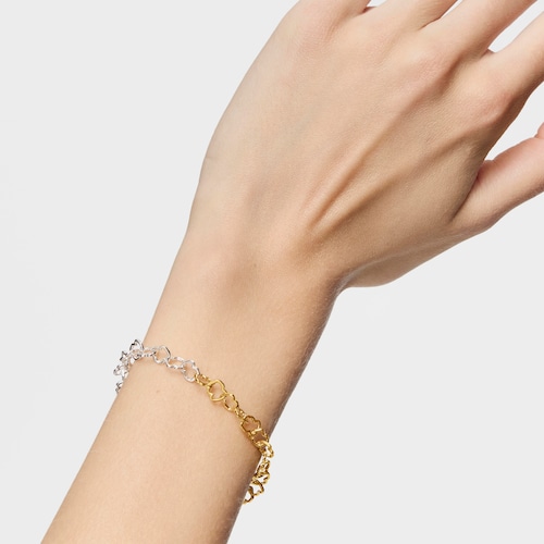 Pulsera bicolor motivo oso TOUS Carrusel