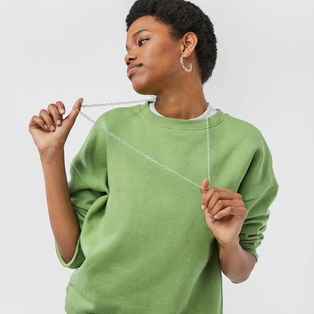 Silver TOUS Carrusel Charm necklace