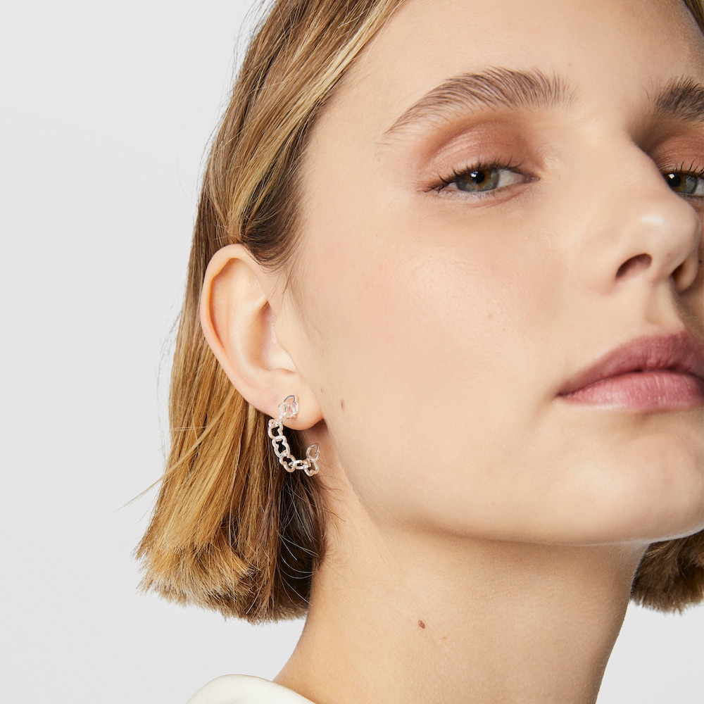 Pendientes de plata motivo oso TOUS Carrusel