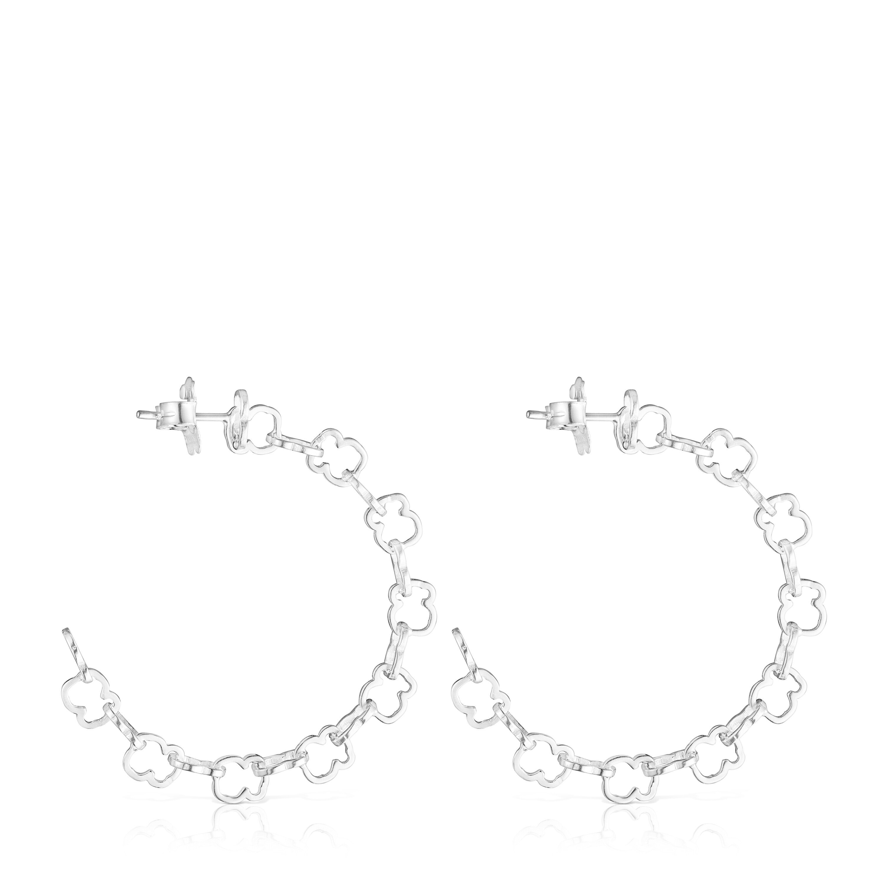 TOUS Carrusel bear-motif Hoop earrings