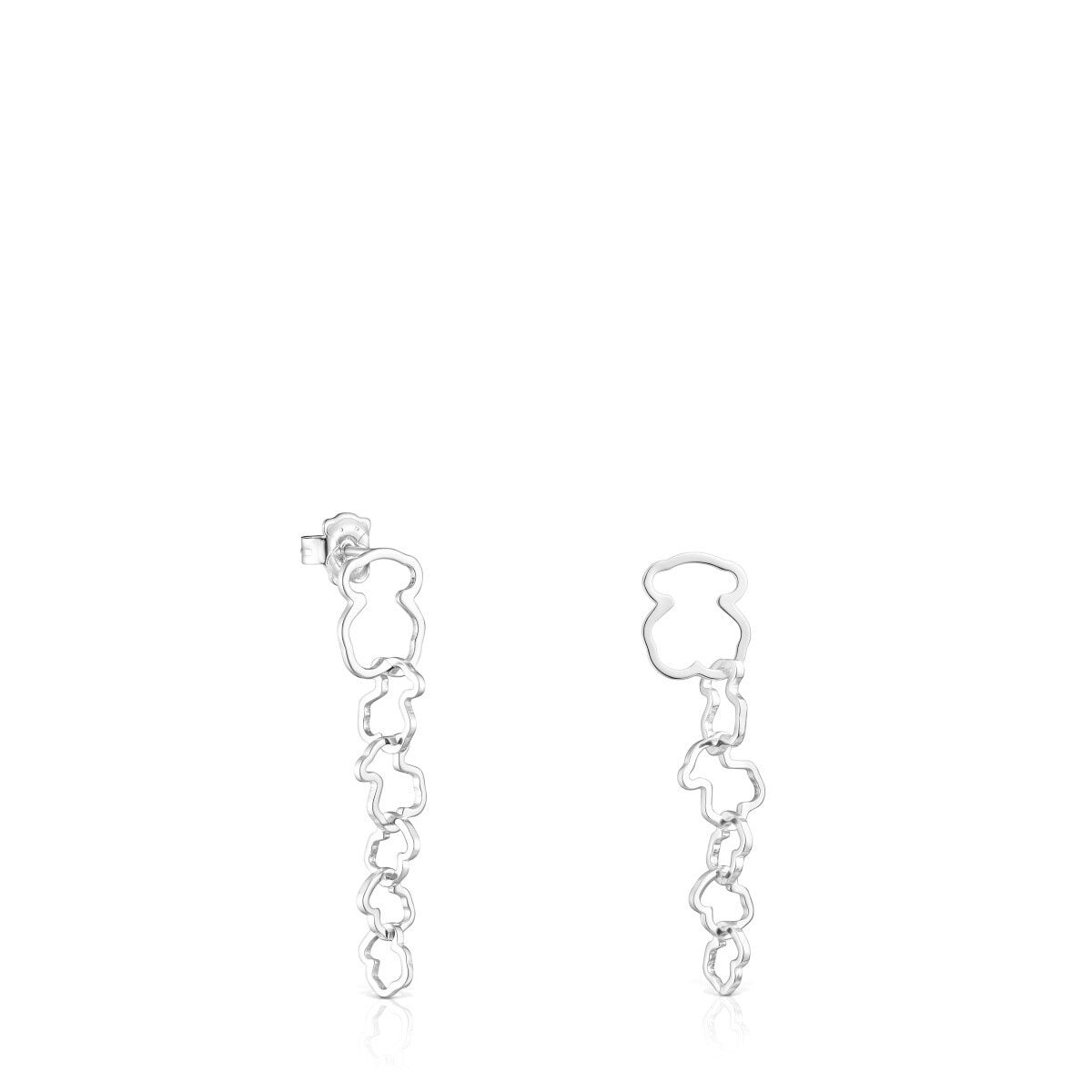 Pendientes largos motivo oso TOUS Carrusel