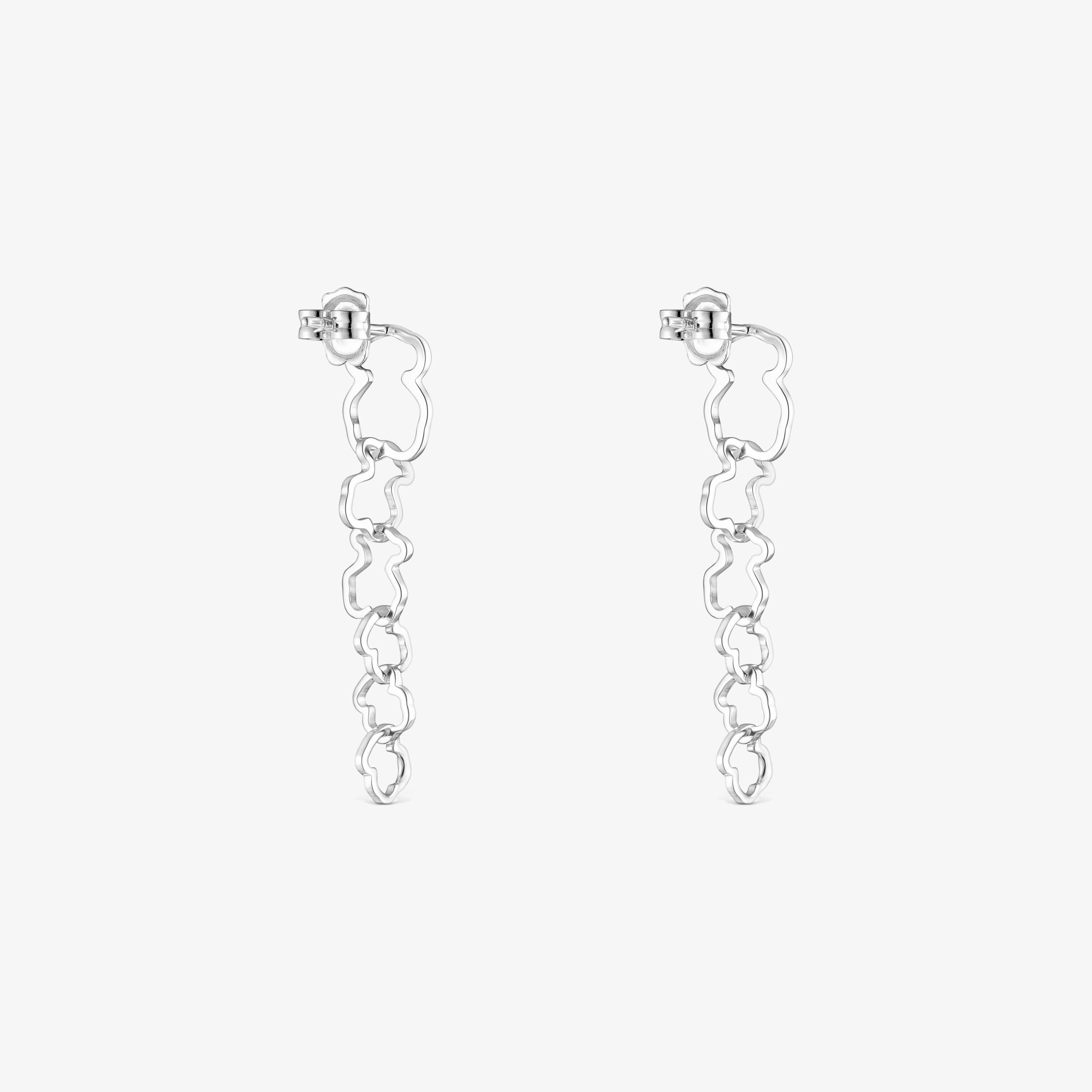 Long TOUS Carrusel bear-motif Earrings