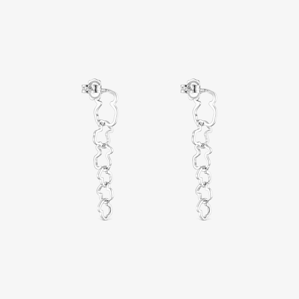 Pendientes largos motivo oso TOUS Carrusel