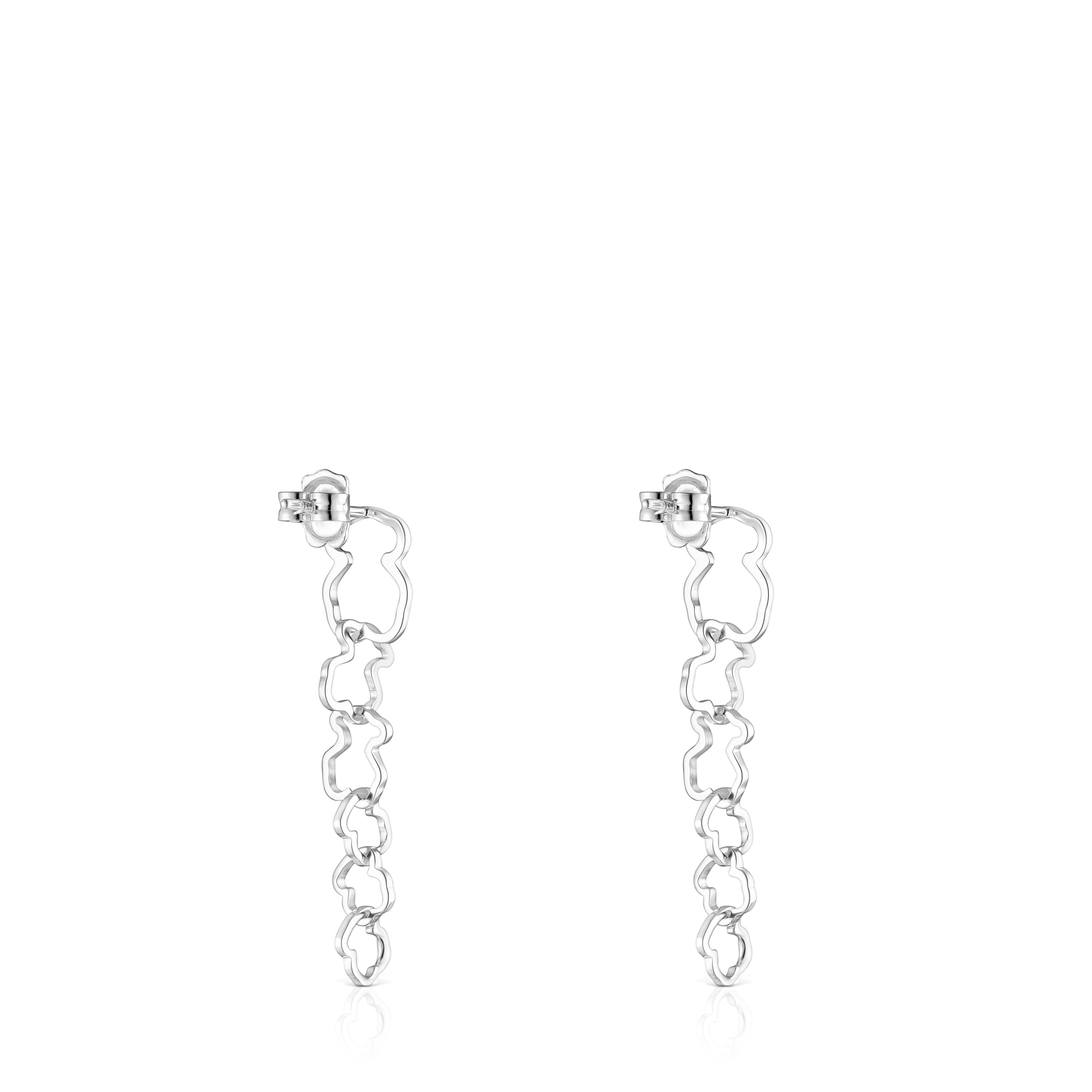 Long TOUS Carrusel bear-motif Earrings
