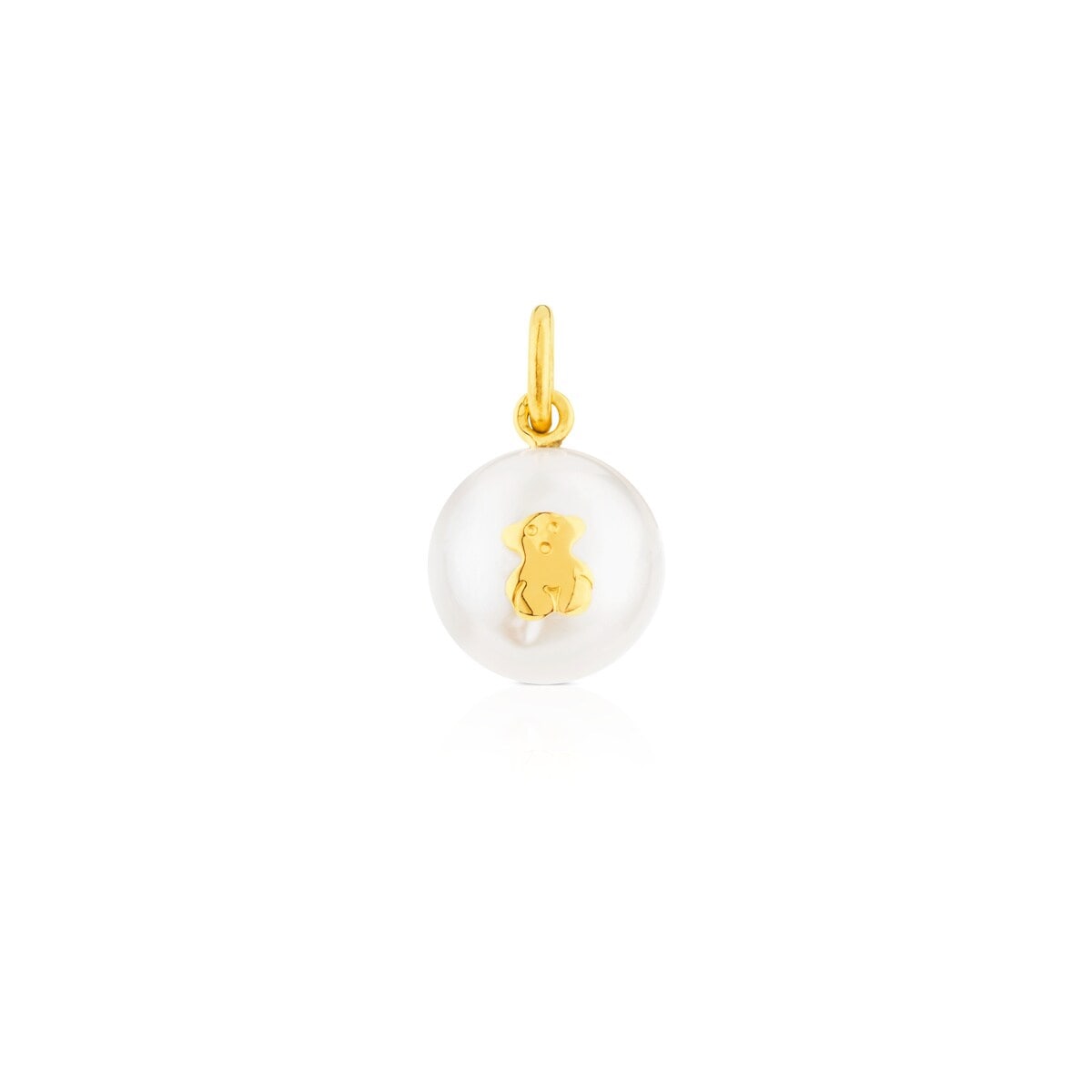 Gold Sweet Dolls Pendant with pearl