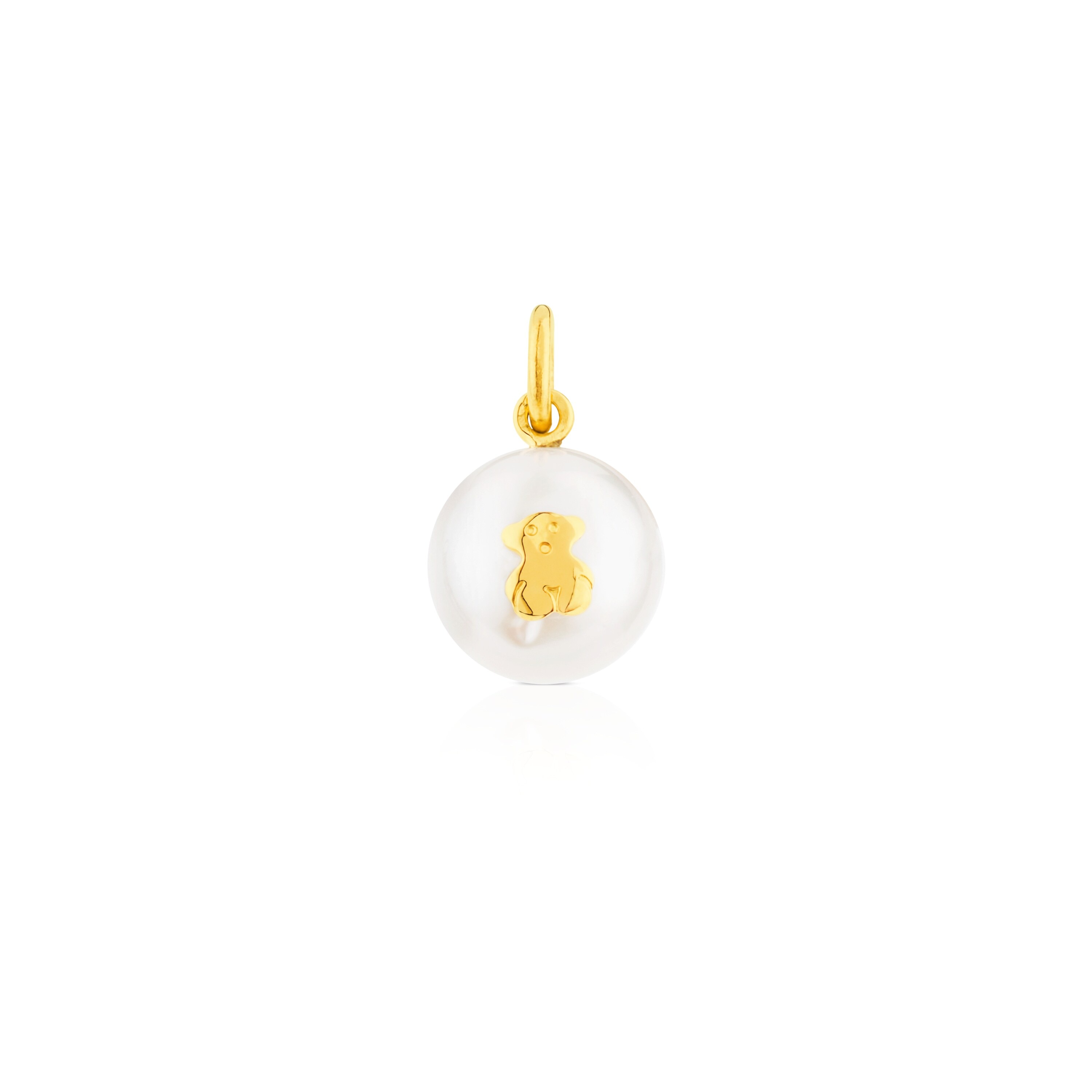 Gold Sweet Dolls Pendant with pearl