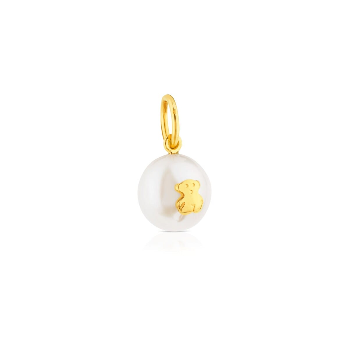 Gold Sweet Dolls Pendant with pearl