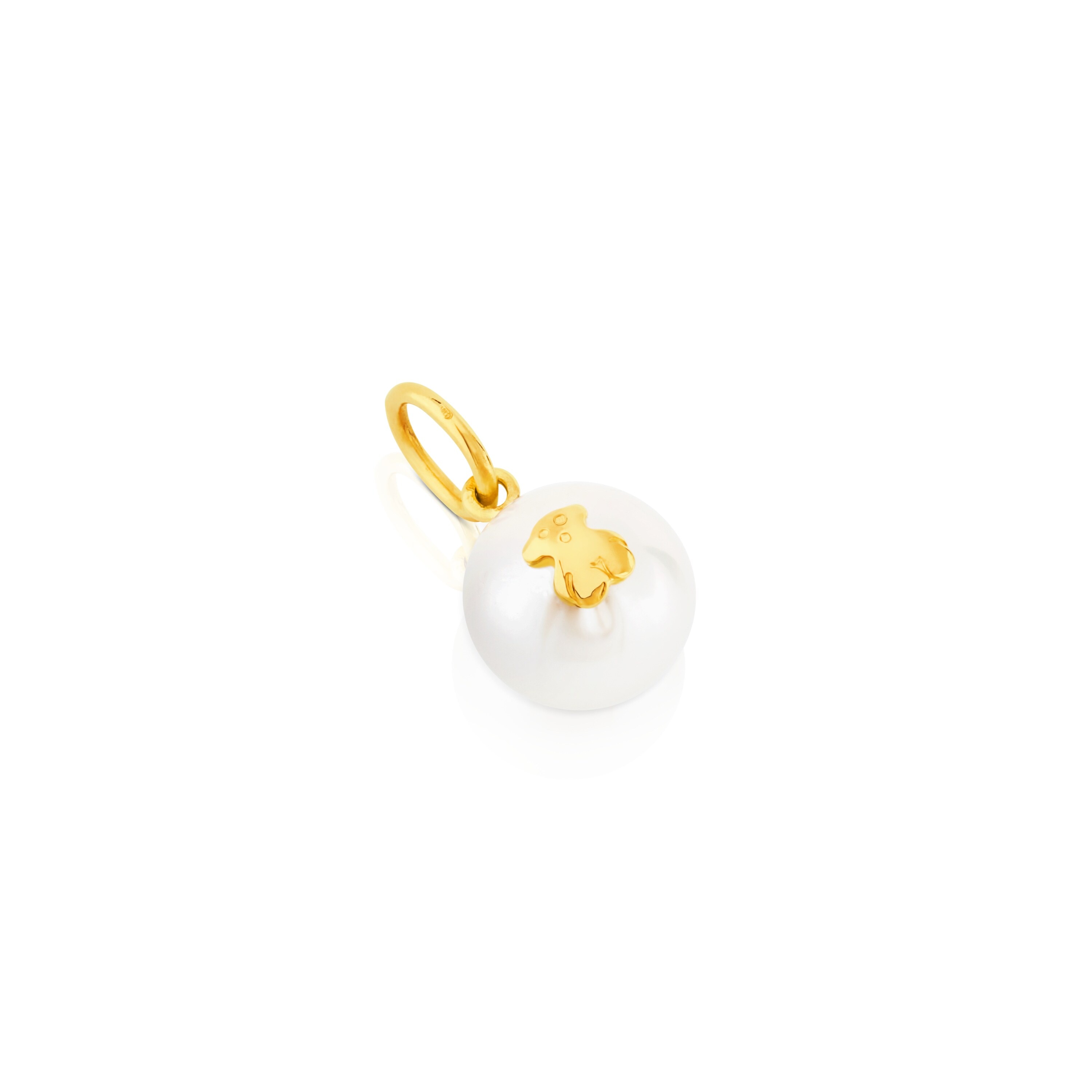 Gold Sweet Dolls Pendant with pearl