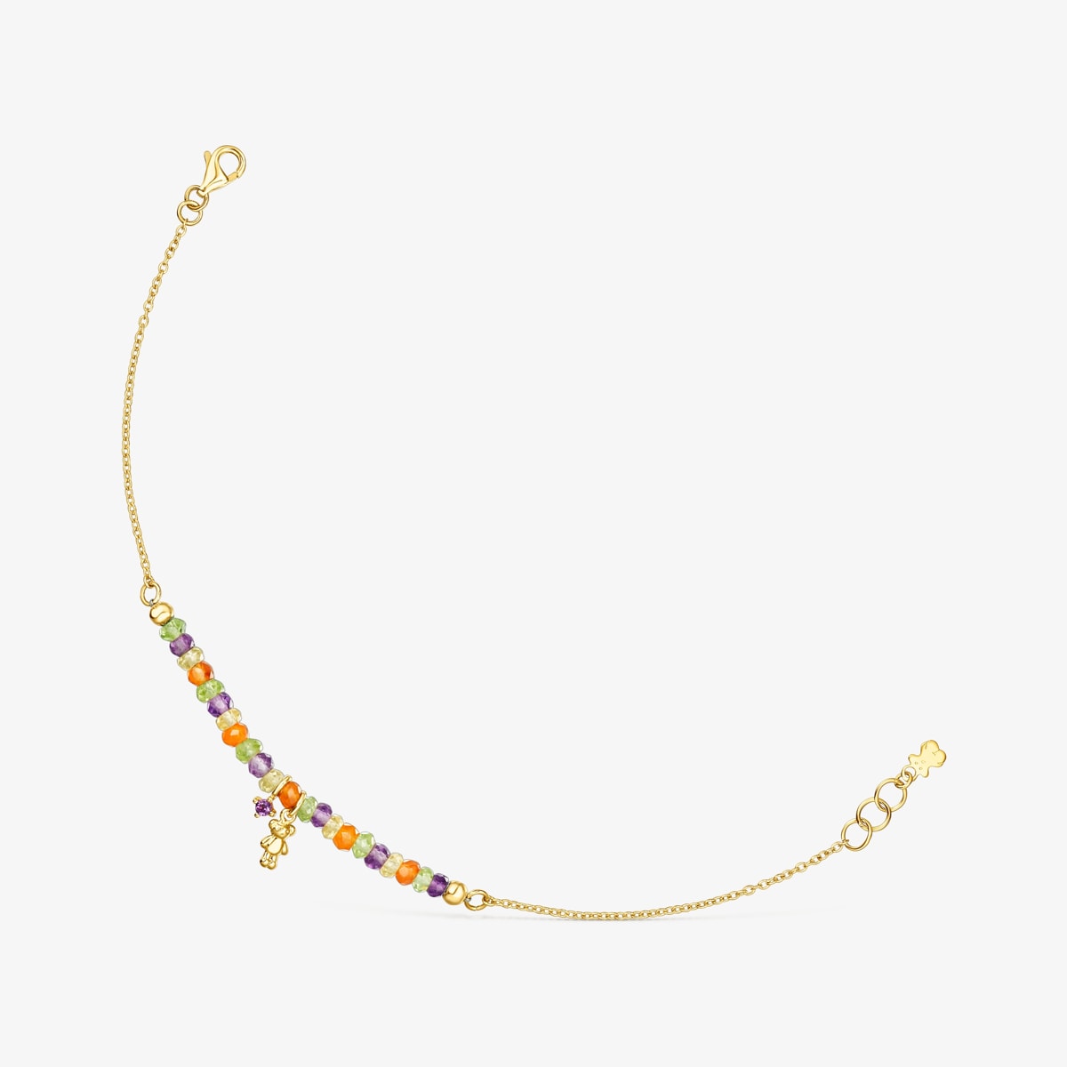 Tous - Pulsera De Oro Y Gemas Tous Teddy Bear - Dorado