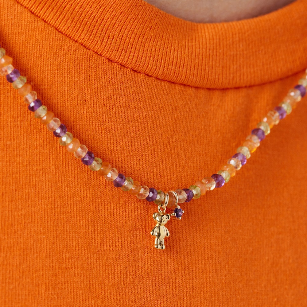 &Tau;&sigma;ό&kappa;&epsilon;&rho; TOUS Teddy Bear &alpha;&pi;ό &chi;&rho;&upsilon;&sigma;ό &mu;&epsilon; &pi;&omicron;&lambda;ύ&tau;&iota;&mu;&omicron;&upsilon;&sigmaf; &lambda;ί&theta;&omicron;&upsilon;&sigmaf;