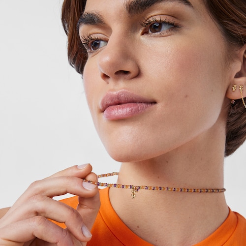 Gargantilla de oro y gemas TOUS Teddy Bear