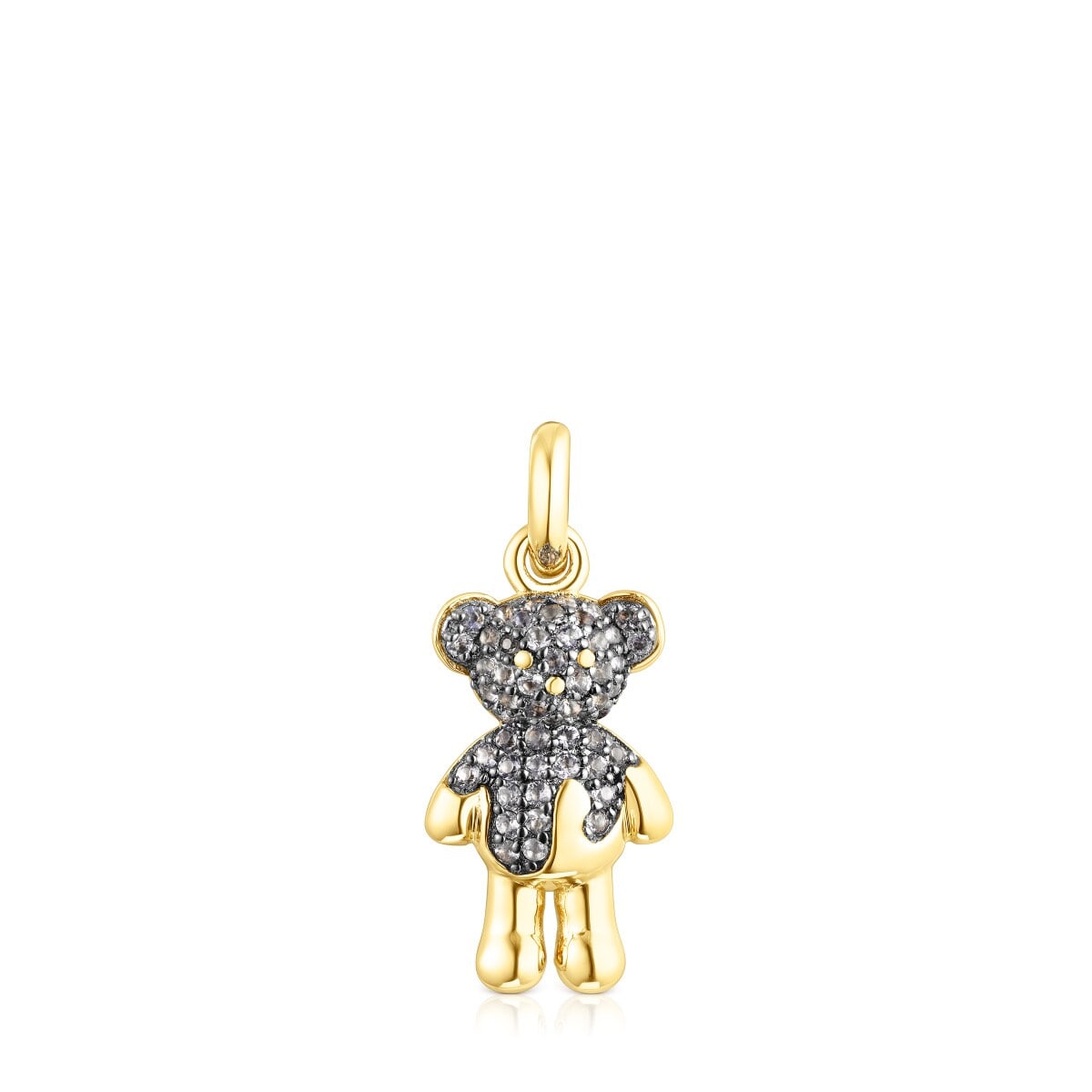 Tous - Colgante Con Baño De Oro 18 Kt Sobre Plata Y Iolita Tous Teddy Bear Splash - Dorado