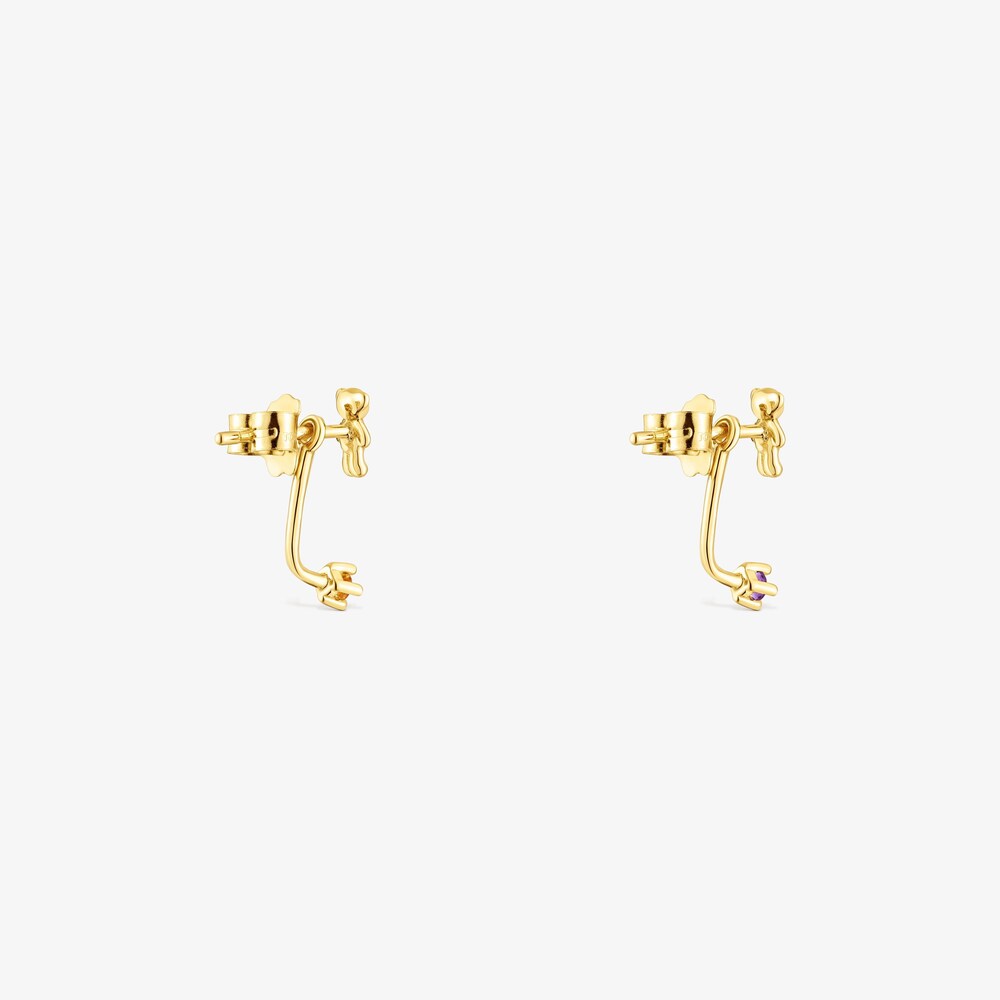 Pendientes de oro y gemas TOUS Teddy Bear