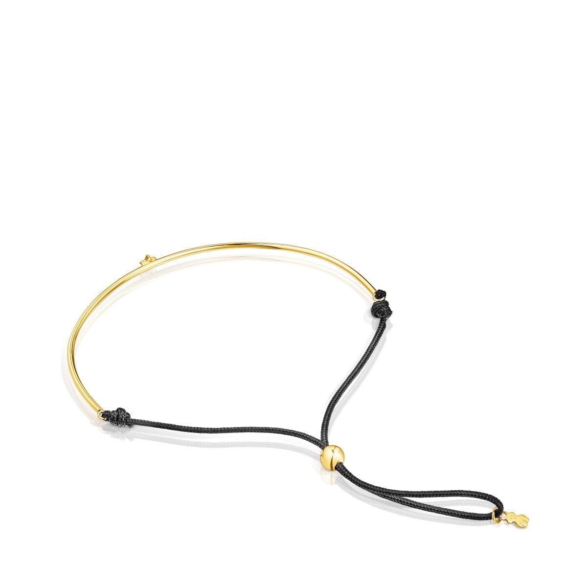 Pulsera de oro y nylon con estrella TOUS Cool Joy image number 2
