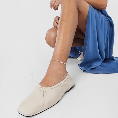 Tobillera de plata y perlas con motivos TOUS Cool Joy