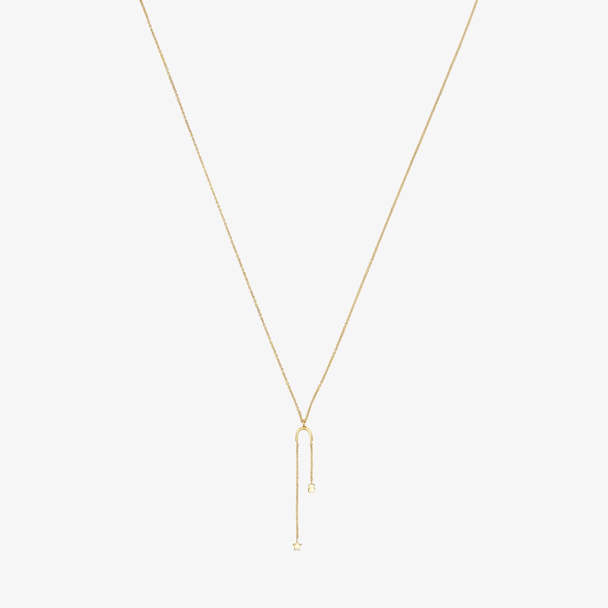 Tous - Collar De Oro Con Motivos Oso Y Estrella Tous Cool Joy - Dorado