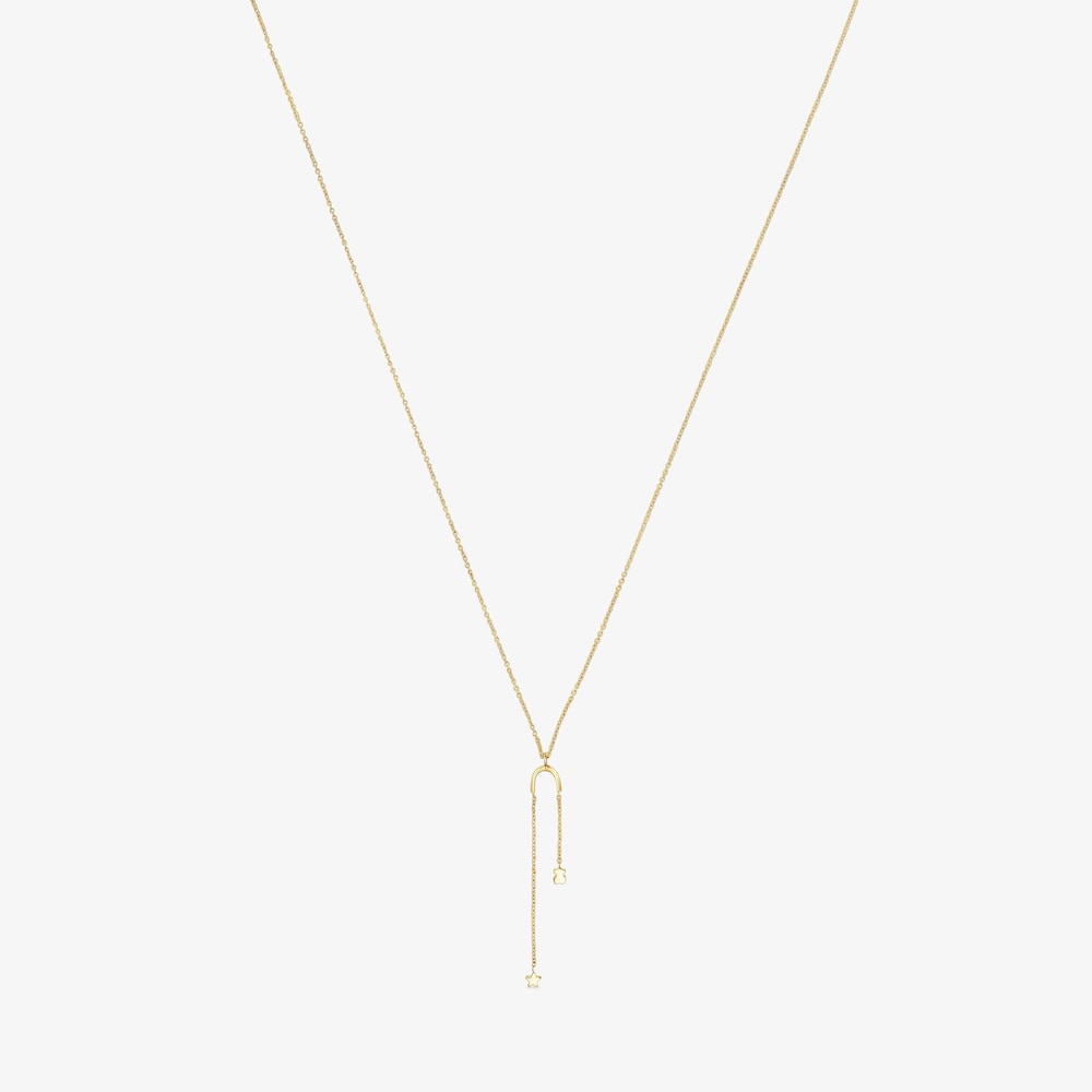 Collar de oro con motivos oso y estrella TOUS Cool Joy