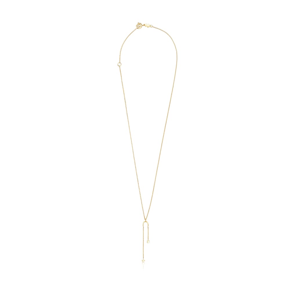 Collar de oro con motivos oso y estrella TOUS Cool Joy image number 1
