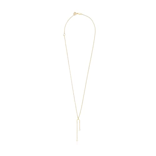 Gold TOUS Cool Joy Necklace with bear and star charms