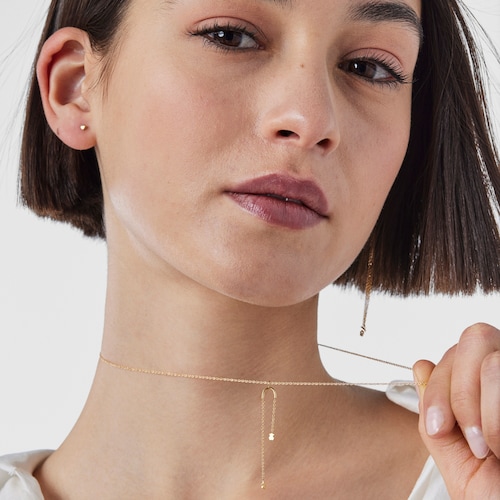 Gold TOUS Cool Joy Necklace with bear and star charms
