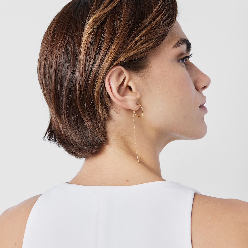 Zlat&aacute; n&aacute;u&scaron;nica TOUS Cool Joy s retiazkou a pr&iacute;veskom hviezdičky