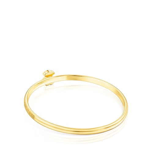 Gold TOUS Cool Joy ring with bear motif