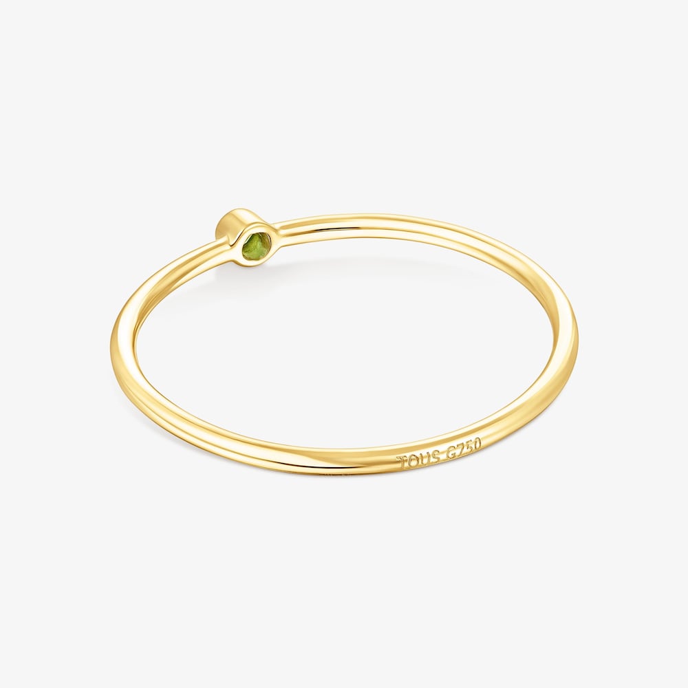 Anel em ouro com cromodi&oacute;psido Cool Joy