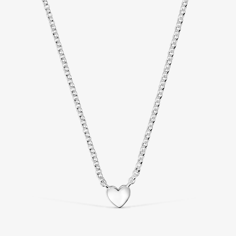 Sada n&aacute;hrdeln&iacute;ků Mini Icons ze stř&iacute;bra a uměle vypěstovan&yacute;ch perel se srdcem a medv&iacute;dkem