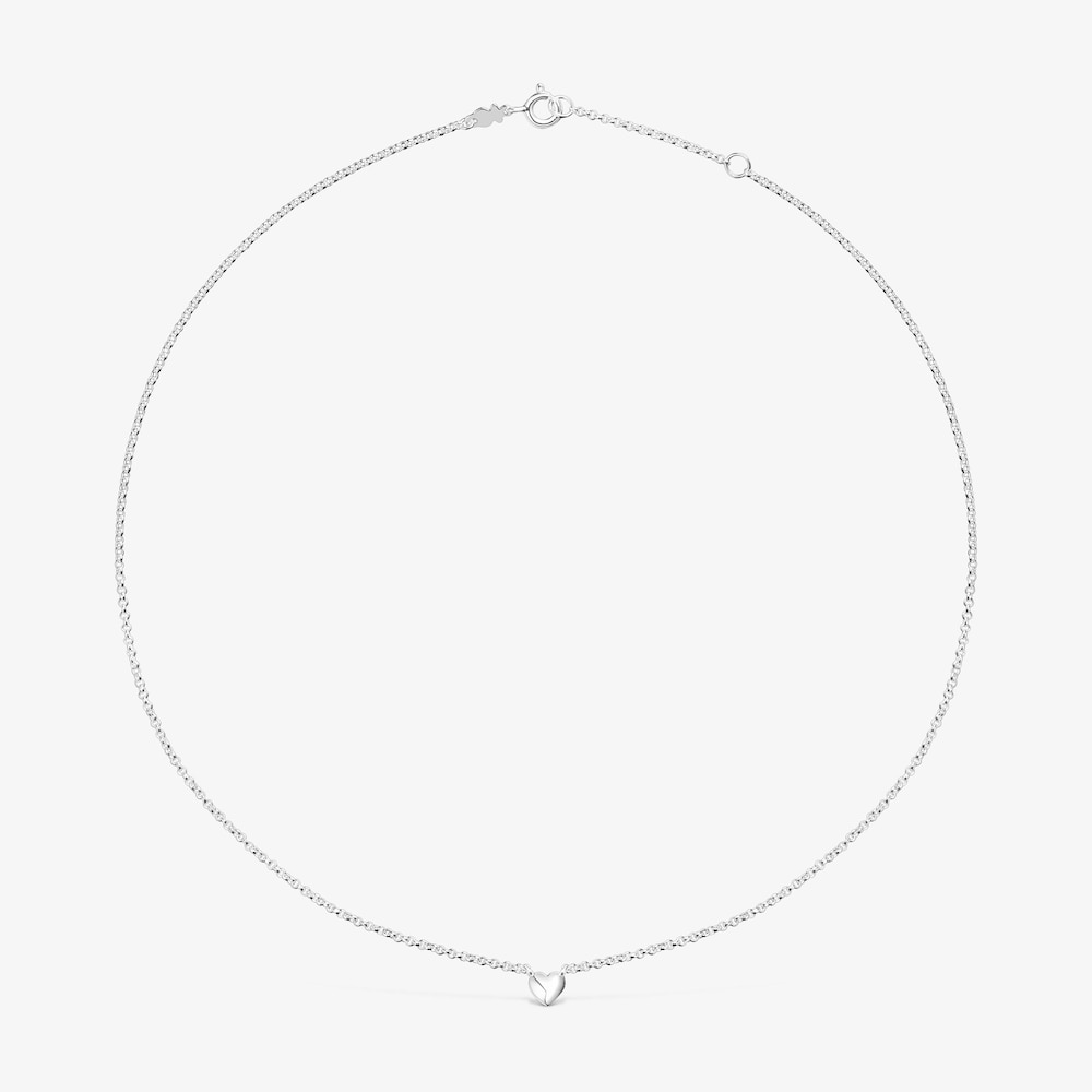 Sada n&aacute;hrdeln&iacute;ků Mini Icons ze stř&iacute;bra a uměle vypěstovan&yacute;ch perel se srdcem a medv&iacute;dkem