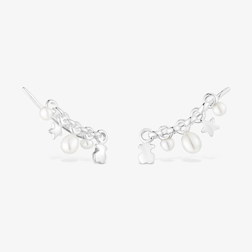 Strieborn&aacute; Z&aacute;u&scaron;nica s&nbsp;tyčinkou a&nbsp;pr&iacute;veskami Mini Icons