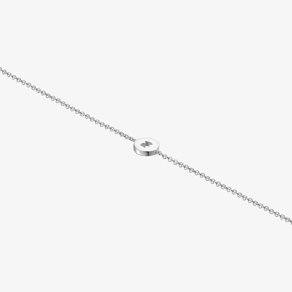 Glory - Srebrna bransoletka Tous z motywem misia