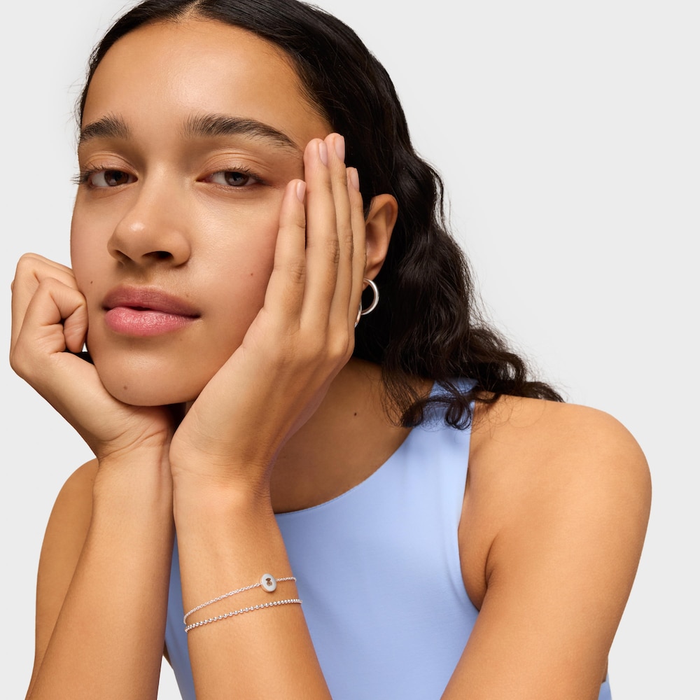 Glory - Srebrna bransoletka Tous z motywem misia