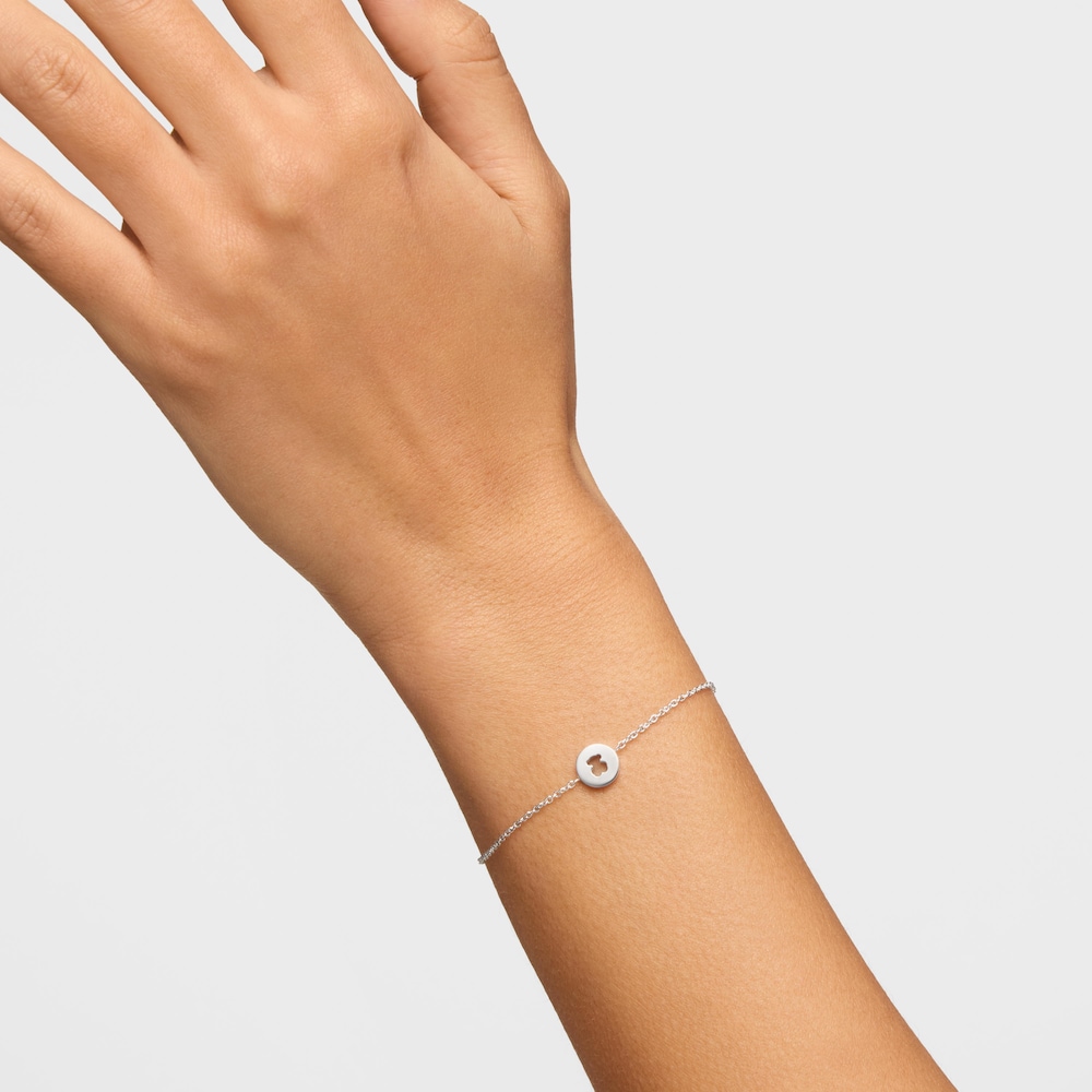 Glory - Srebrna bransoletka Tous z motywem misia