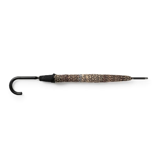 Paraguas grande Kaos Mini Stamp marr&oacute;n