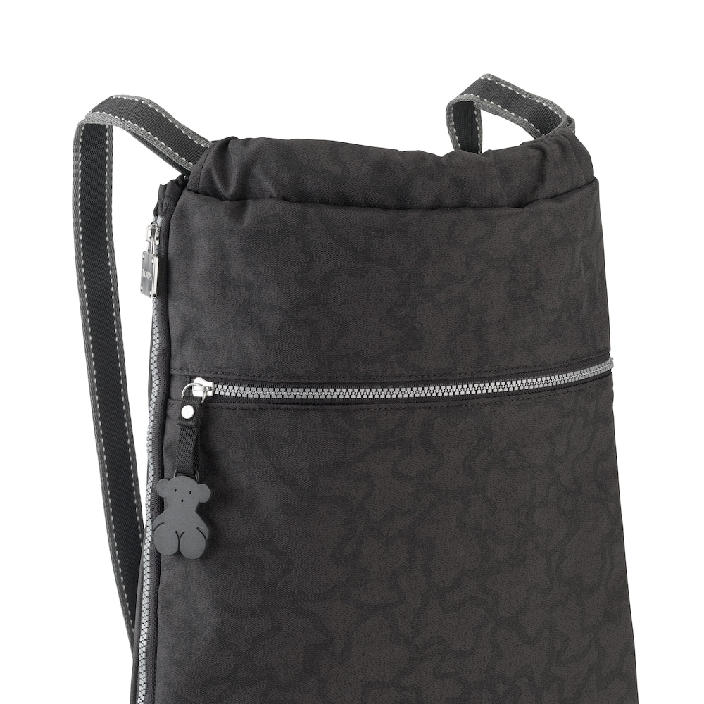 Anthracite-black colored Kaos New Colores Backpack