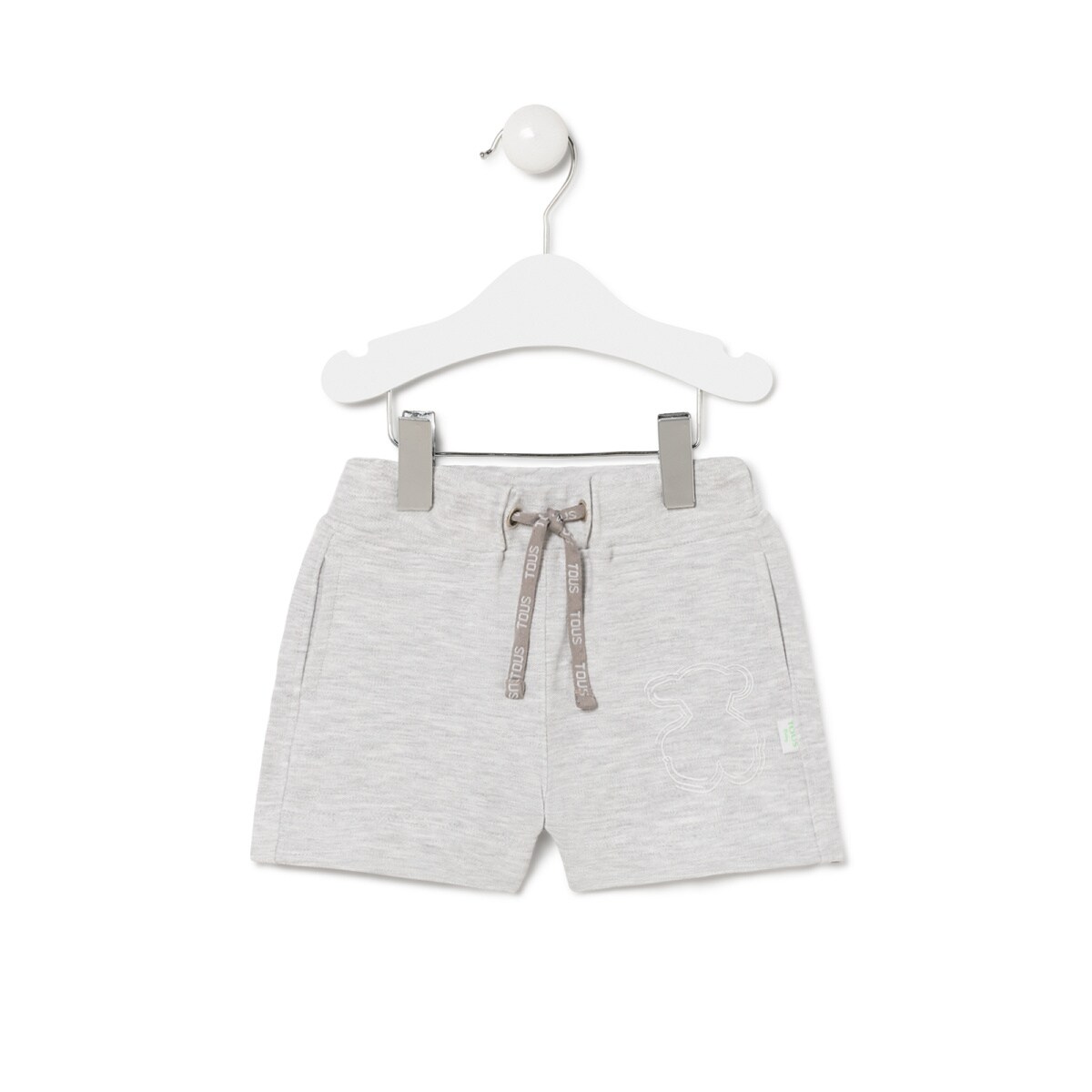 Bermudas De Menina Desportivas Casual Cinzentas